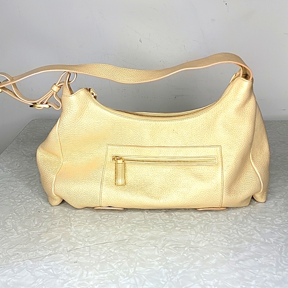 Sondra Roberts Cream Shoulder Bag